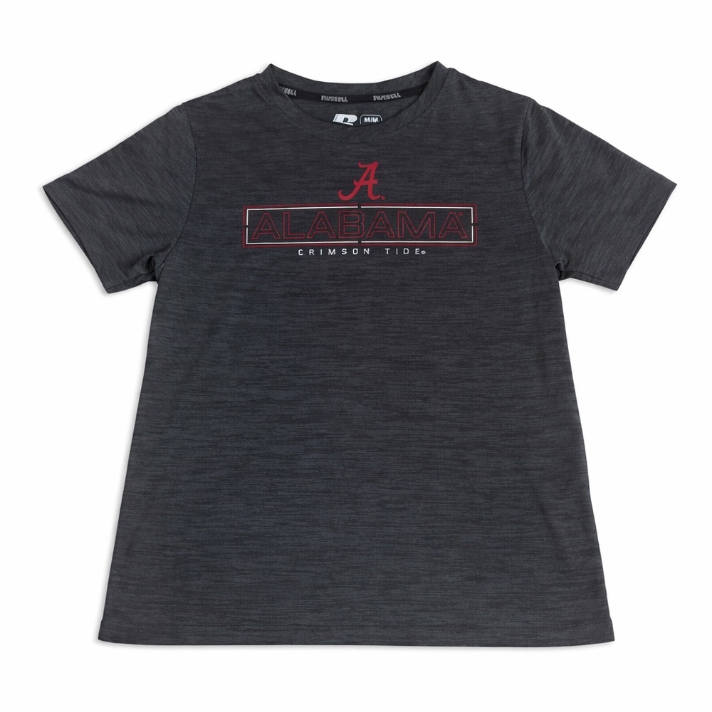 Alabama Crimson Tide Boys Tee Size M (8) Russell Athletic